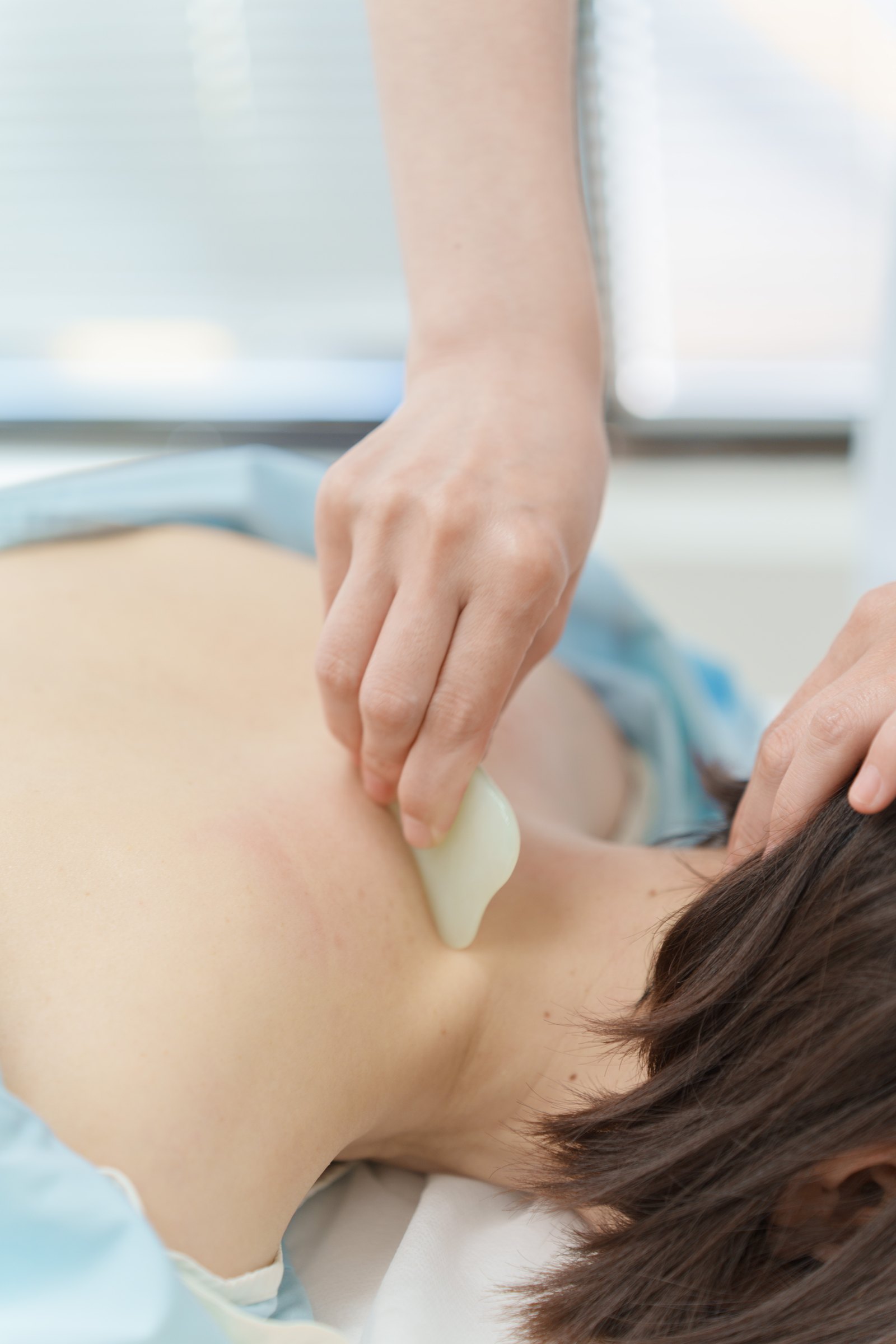 Gua sha treatment at White Rock clinic