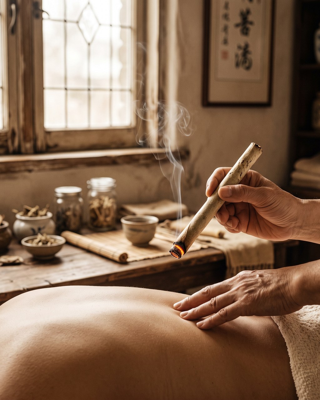 Moxibustion